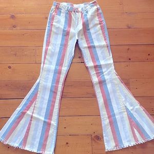 NWT - Striped large flare